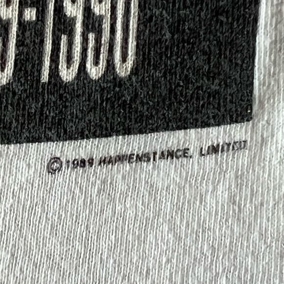 Vtg 80’s Elton John 1989 1990 The World Tour Concert T Shirt XL Made In USA - Picture 4 of 12